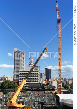Castle and renovation site 133066429
