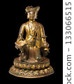 Gilt Bronze Nepalese Lamp Bearer 1698 Nobleman Sculpture Himalayan Buddhist Art 133066515