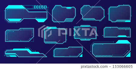Luminous Blue UI Design for Modern Projects Luminous Blue UI Design for Modern Projects 133066605