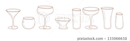 Whimsical Cocktail Creative Bundle 133066638