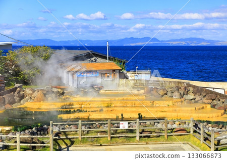 [Nagasaki Prefecture] Obama Onsen Yudana on a sunny day 133066873