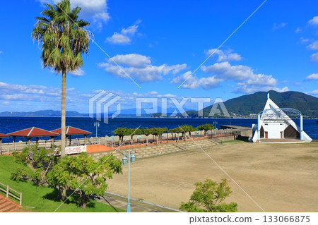 【長崎縣】晴天的濱灣溫泉足浴（Hot Foot 105） 133066875