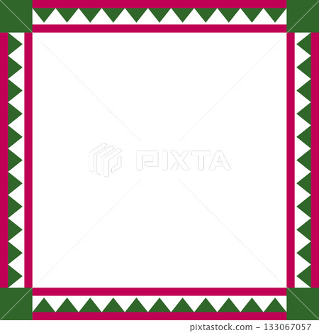 Geometric square frame template for element, illustration, festival, social media and Christmas Geometric square frame template for element, illustration, festival, social media and Christmas 133067057