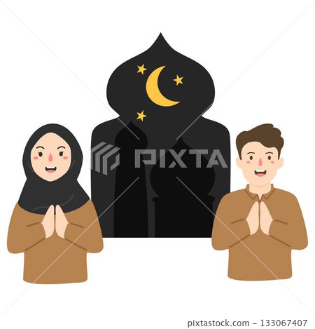 people Celebrate Eid Al-Fitr 133067407