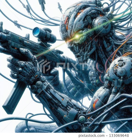 戰場上時尚的機械人，最強的機器人 133069648