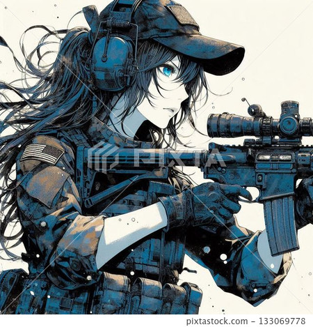 英俊的砲手，可愛的士兵 133069778