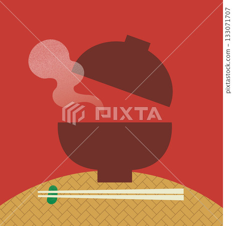 Bowl and chopsticks Bowl and chopsticks 133071707