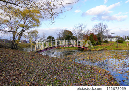北村中央公園社區廣場的稻穗橋 北村中央公園社區廣場的稻穗橋 133072069