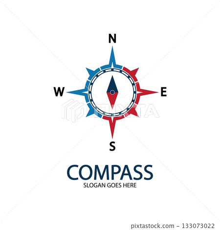 Creative Compass Concept Logo Design Template Creative Compass Concept Logo Design Template 133073022