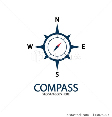 Creative Compass Concept Logo Design Template Creative Compass Concept Logo Design Template 133073023