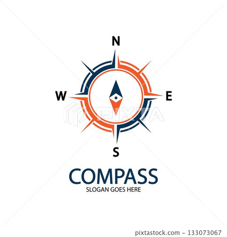 Creative Compass Concept Logo Design Template Creative Compass Concept Logo Design Template 133073067