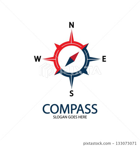 Creative Compass Concept Logo Design Template Creative Compass Concept Logo Design Template 133073071