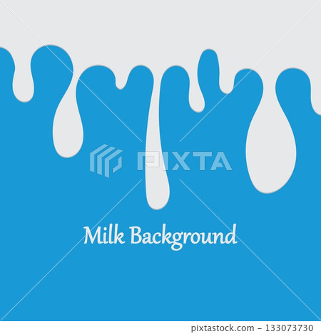 Milk White Liquid Dripping Blue Background Illustrations & Vectors Milk White Liquid Dripping Blue Background Illustrations & Vectors 133073730