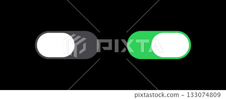 Toggle Button Off On Switch, Active Inactive Slider. Notification Icon Ios Bar of Mobile Phone, Digital UI Web Interface Element Design. Smartphone Settings Status. Dashboard Kit. Vector Illustration. Toggle Button Off On Switch, Active Inactive Slider. Notification Icon Ios Bar of Mobile Phone, Digital UI Web Interface Element Design. Smartphone Settings Status. Dashboard Kit. Vector Illustration. 133074809