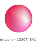 Red sphere illustration 133074841
