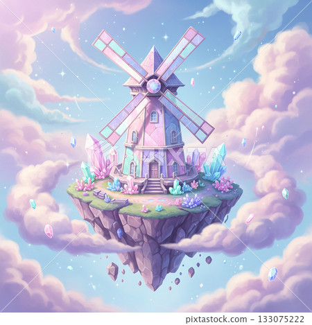Floating Crystal Windmill 133075222
