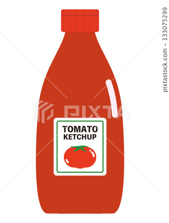 illustration of ketchup 133075299