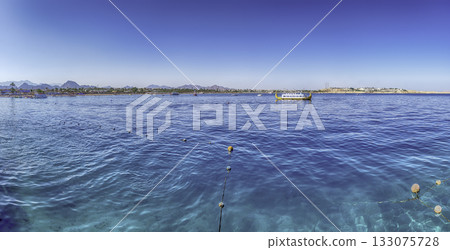 Scenic view from Naama Bay beach, Sharm el Sheikh, Egypt Scenic view from Naama Bay beach, Sharm el Sheikh, Egypt 133075728