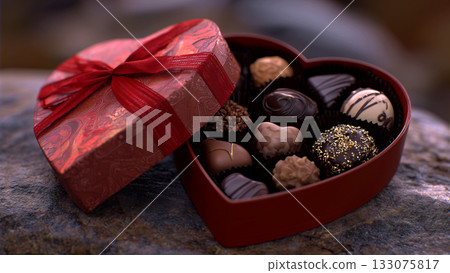 巧克力禮物、糖果、情人節 巧克力禮物、糖果、情人節 133075817