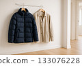 Down jackets and coats 133076228