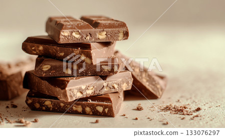 杏仁巧克力碎巧克力 杏仁巧克力碎巧克力 133076297