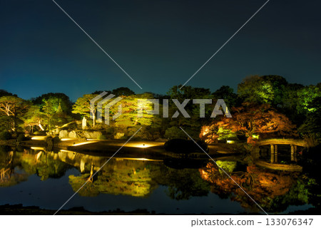 Rikugien Garden Light-up in Bunkyo Ward (Tokyo) Rikugien Garden Light-up in Bunkyo Ward (Tokyo) 133076347