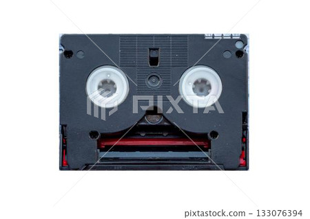 MiniDV cassette tape for digital video recording MiniDV cassette tape for digital video recording 133076394