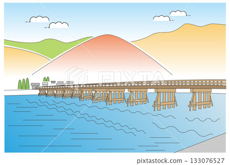 Arashiyama Togetsu Bridge Arashiyama Togetsu Bridge 133076527