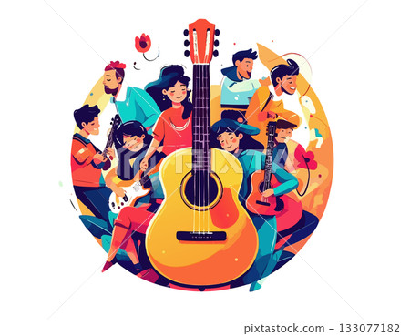 欣賞爵士樂、吉他等的素材。 133077182