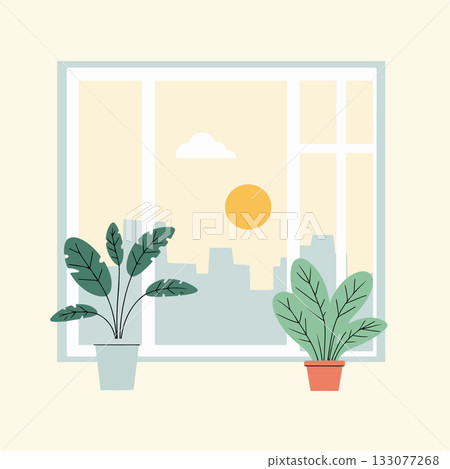 Indoor Plants by the Window Indoor Plants by the Window 133077268