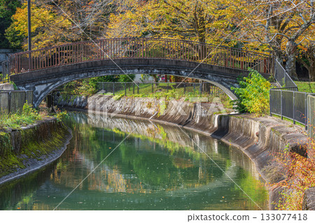 Lake Biwa Canal, Higashiyama Natural Green Space, Kyoto City Lake Biwa Canal, Higashiyama Natural Green Space, Kyoto City 133077418