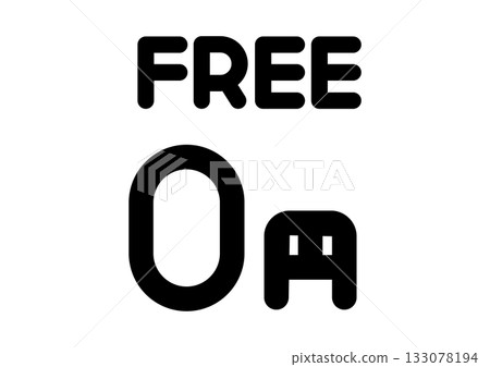0日圓簡易圖標 0日圓簡易圖標 133078194