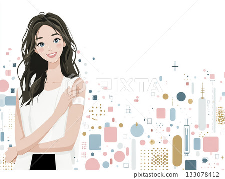 蜜雨系列:接種流感疫苗後的蜜雨 蜜雨系列:接種流感疫苗後的蜜雨 133078412