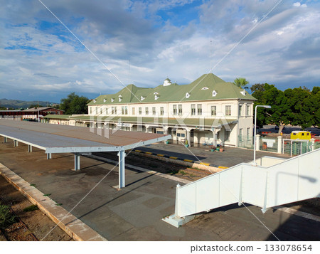 Windhoek railway station building. Namibia 133078654