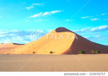 desert sand dunes  Sossusvlei, Namibia 133078757