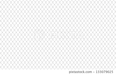A vertically long, diamond-shaped, silver-colored wire net 133079025