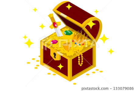 有金幣的寶箱 133079086