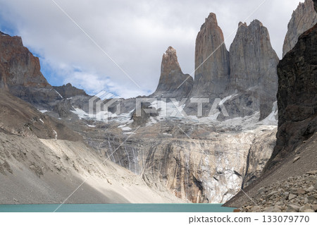 Hiking the W-Trek in Torres Del Paine 133079770