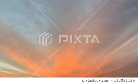 Evening sky material Evening sky material 133081189