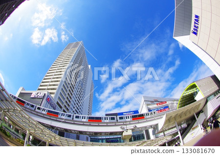 在立川站的北口景觀 在立川站的北口景觀 133081670