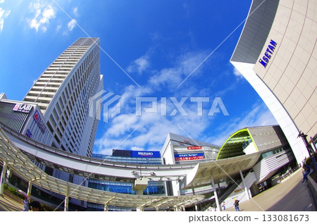 在立川站的北口景觀 133081673