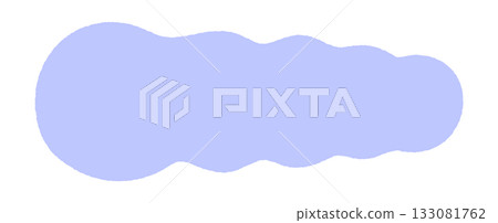 Hand-drawn blue abstract shapes in loose silhouettes - Simple and stylish frames and decorations - Blob Hand-drawn blue abstract shapes in loose silhouettes - Simple and stylish frames and decorations - Blob 133081762