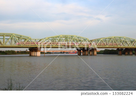 Direct to JR: Spacia Kinugawa crossing the Arakawa River 133082224