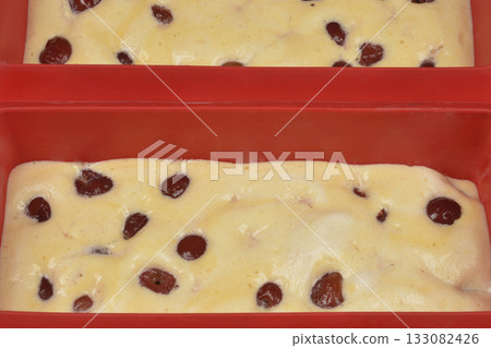 Cherry Batter Close-up Cherry Batter Close-up 133082426