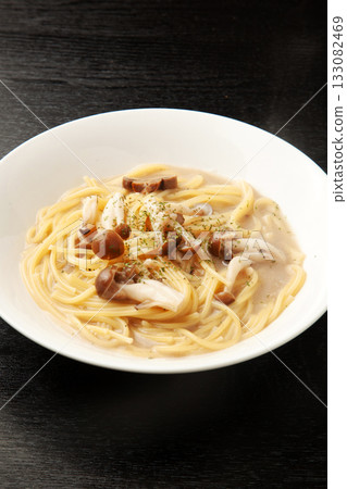 蘑菇湯義大利麵 蘑菇湯義大利麵 133082469