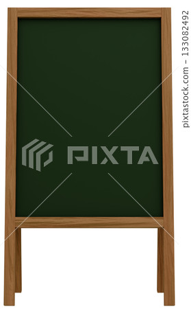 3D材質_框架_A_棕色招牌 133082492