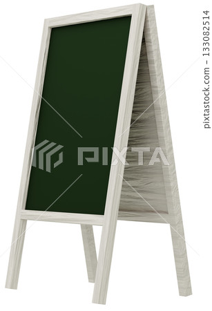 3D Material_Frame_A_White Signboard 133082514