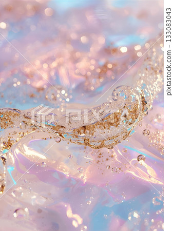 Fantastic pastel colors sparkle 133083043