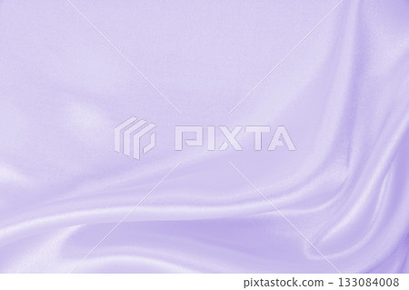 Smooth elegant lilac silk or satin texture as wedding background. Luxurious background design 133084008