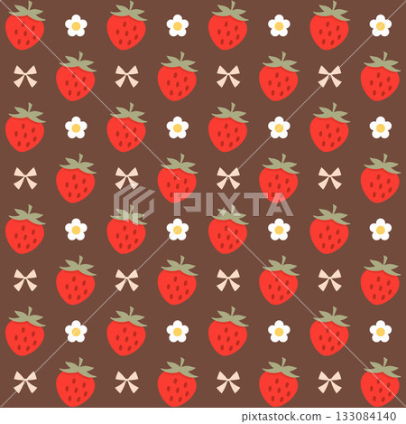 Strawberries, flowers and ribbons/chocolate Strawberries, flowers and ribbons/chocolate 133084140